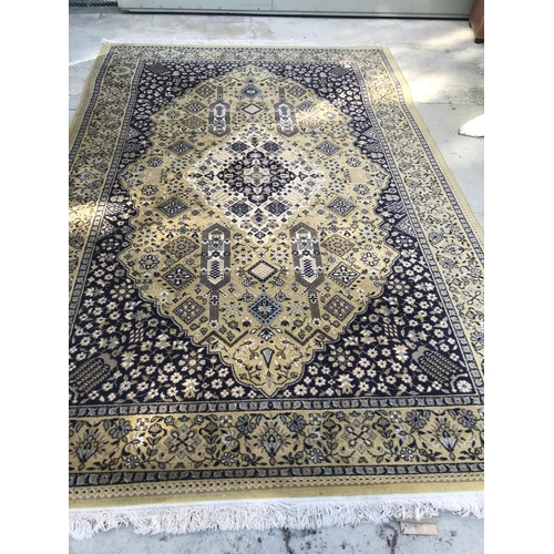 500 - Large Brown Hand Made Carpet (300 x 200cm)