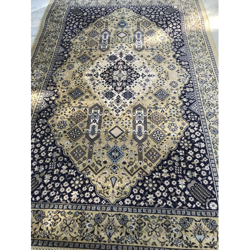 500 - Large Brown Hand Made Carpet (300 x 200cm)