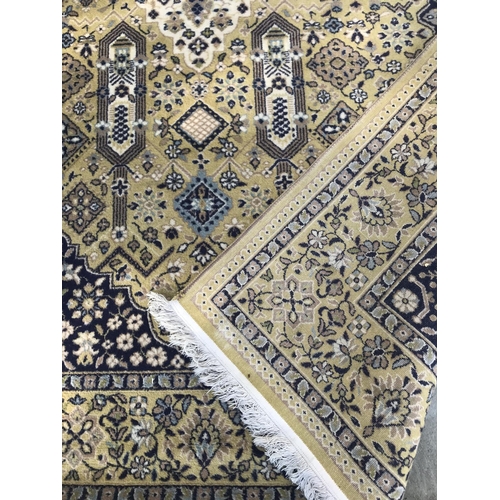 500 - Large Brown Hand Made Carpet (300 x 200cm)