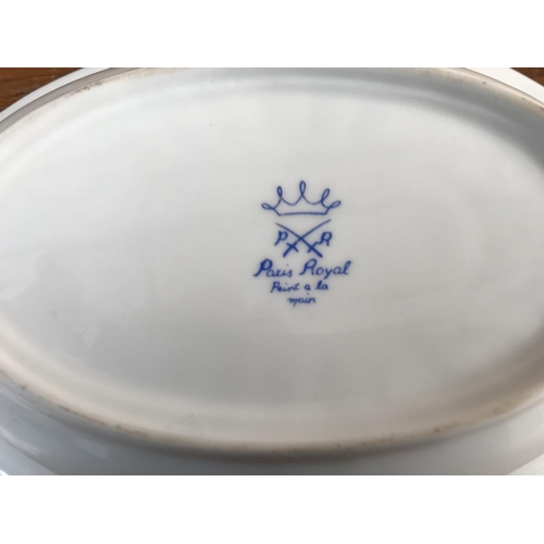 504 - Pair of Paris Royal Porcelain Ashtrays