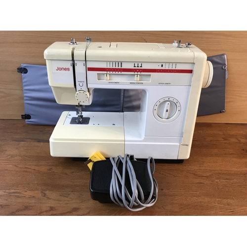 509 - Jones Model VX810 Sewing Machine (Untested - Reel Missing)