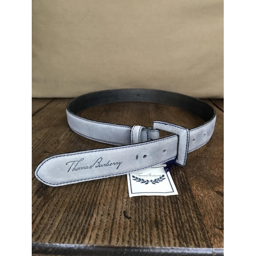 514 - Thomas Burberry Finbar Ladies Leather Belt Size 30