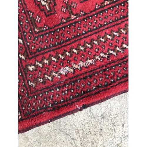 16 - x2 Hand Made Small Persian Carpets (x1 Minor Defect) (89 x 46cm & 78 x 59cm)