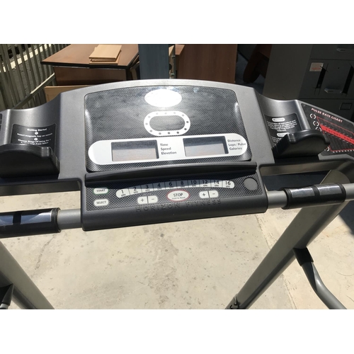 100 - Horizon Fitness Omega II Folding Motorized Treadmill