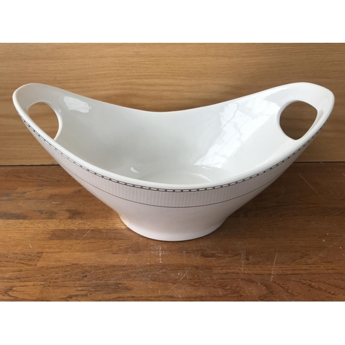 220 - French Quality Porcelain Salad Bowl