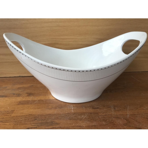 220 - French Quality Porcelain Salad Bowl