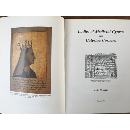 141 - Ladies of Medieval Cyprus and 'Caterina Cornaro' 1995 Book, 197 Pages