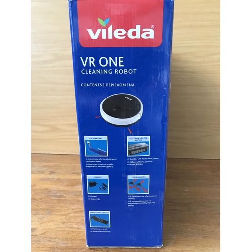 58 - Vileda VR One Cleaning Robot (Unused, in Box)