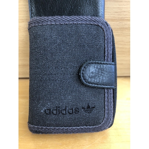 78 - Two Mens Leather Wallets and Another Adidas