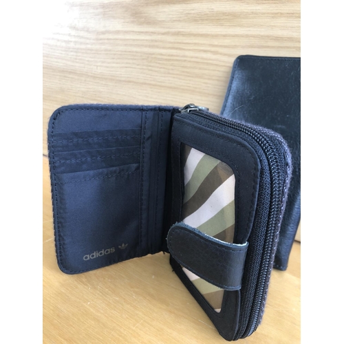 78 - Two Mens Leather Wallets and Another Adidas