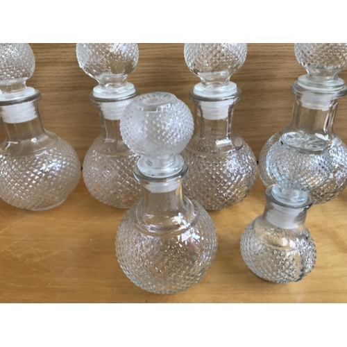 159 - Qty of Small Lidded Bottles (Unused)