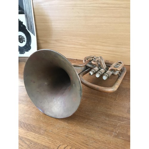 152 - Vintage 'Orsi' Milano Tuba Brass Horn - Taken Back on 26/7/2022