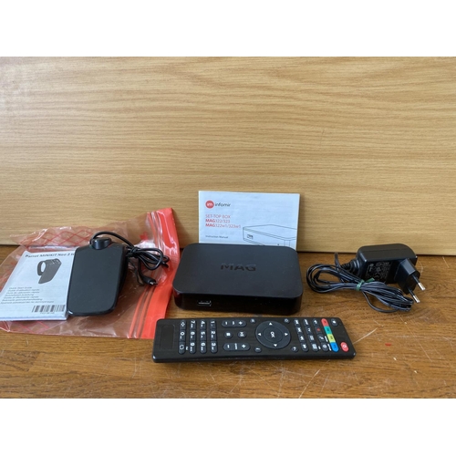 116 - Mag TV Streaming Wi Fi Box with Parrot Minikit Bluetooth