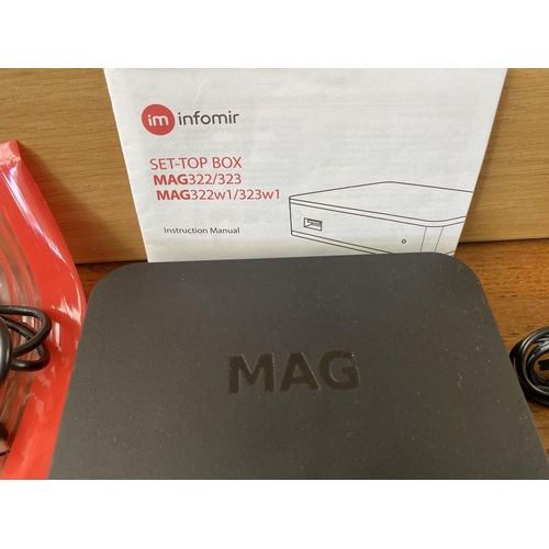 116 - Mag TV Streaming Wi Fi Box with Parrot Minikit Bluetooth