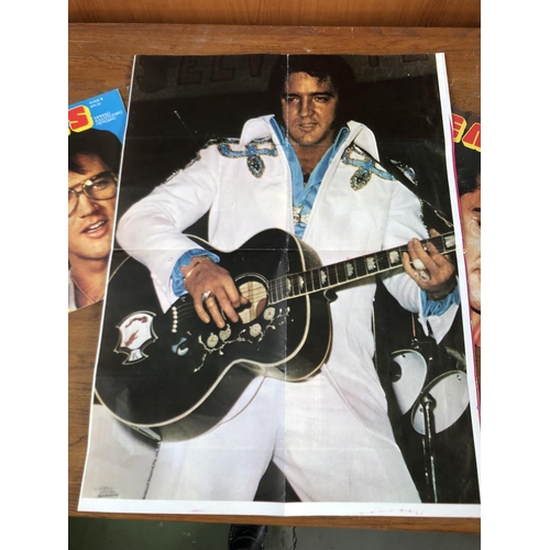 59 - x5 Vintage Elvis Collectable Posters