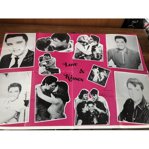 59 - x5 Vintage Elvis Collectable Posters