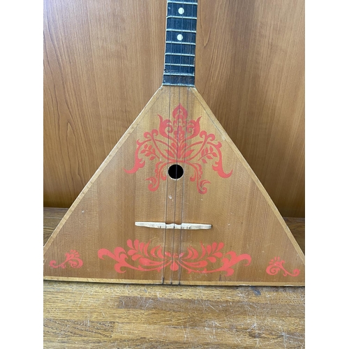 60 - Russian Balalaika Musical Instrument