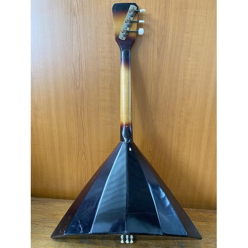 60 - Russian Balalaika Musical Instrument