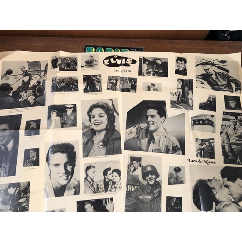 325 - x6 Vintage Elvis Collectable Posters