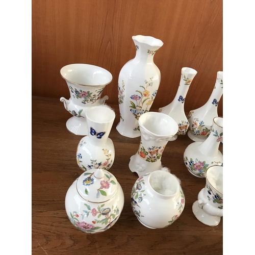 267 - Vintage Ashley Cottage Garden Fine Bone China (19pcs)