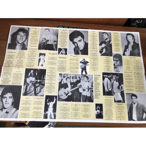 325 - x6 Vintage Elvis Collectable Posters