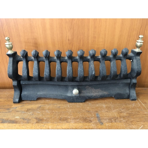 120 - Cast Iron Fire Place Guard/Protection (45 W. x 21cm H.)