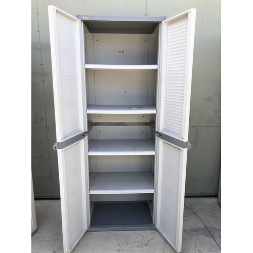 77 - Keter Garage/Outdoor Storage Cabinet