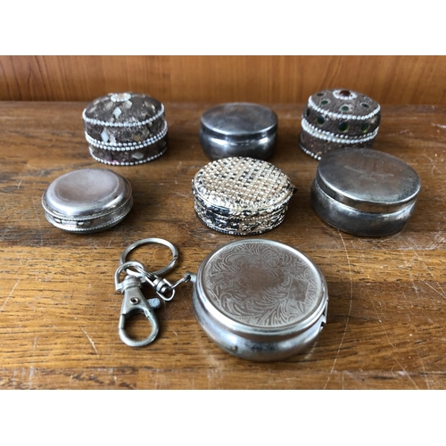 252 - Collection of 7 Antique (Miniature) Pill Boxes