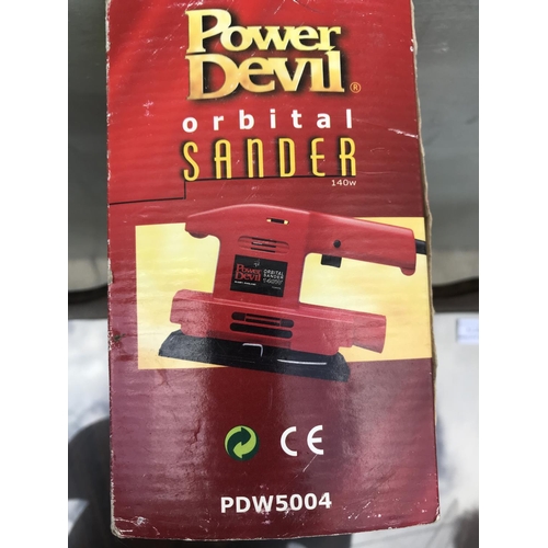 171 - Power Devil Orbital Sander 140W