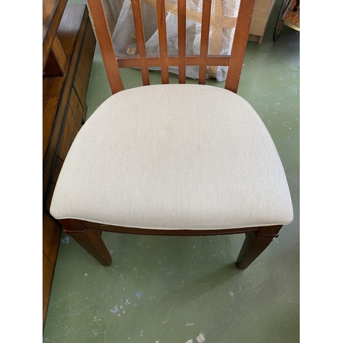 317 - Upholstered Wooden Dining/Office Chair - Code AM6738T