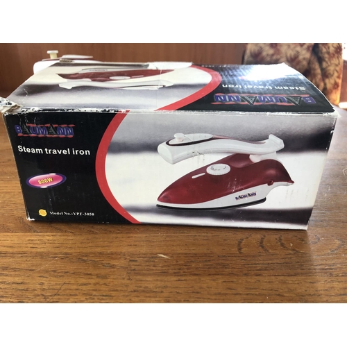 129 - Baumann Travel Steam Iron