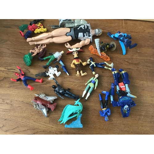 544 - Collection of Action Figures