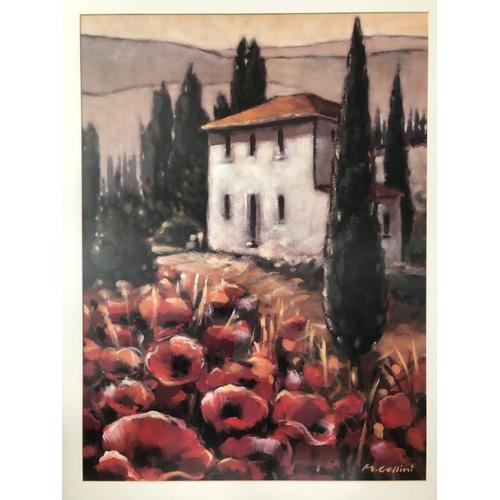 146 - 'Mauro Cellini' Large Artwork Print, Framed (79 x 100cm) - Code N/A