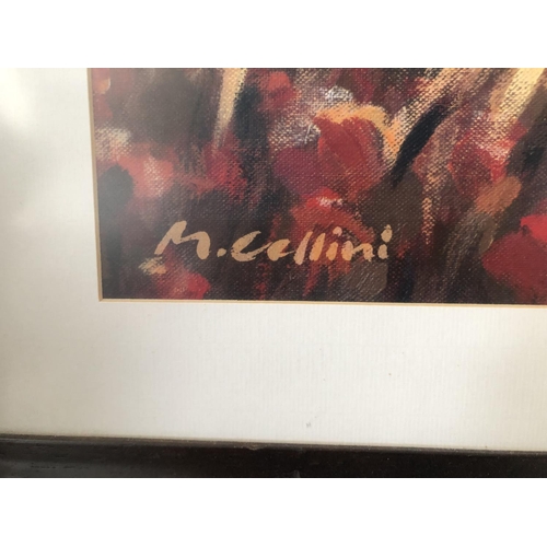 147 - 'Mauro Cellini' Large Artwork Print, Framed (100 x 79cm) - Code N/A