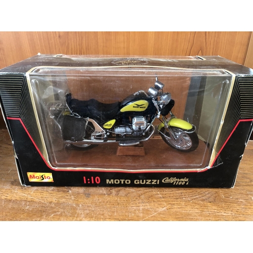 Maisto Moto Guzzi California 1100i Special Edition Motorbike Model
