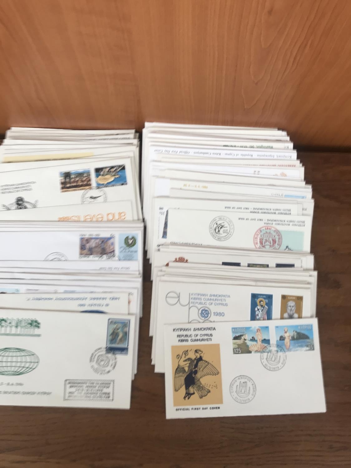 Large Qty of Cyprus First Day Covers