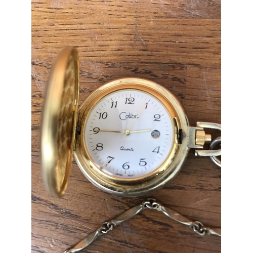 5 - Vintage Colibri Quartz Pocket Watch (Untested)