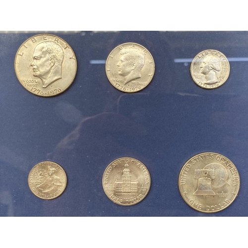 72 - Set of 6 Vintage USA Presidents Commemorative Coins