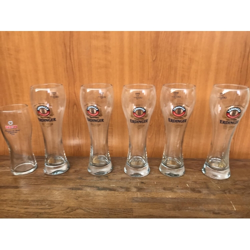 242 - Collection of 17 Beer Glasses