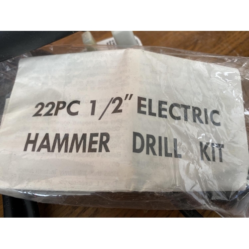 296 - Electric Impact Hammer Drill (Unused)