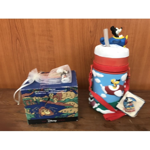 251 - Collectable Colour Changing Disney Mug and Disney Travel Canteen - Taken Back on 14/11/2023