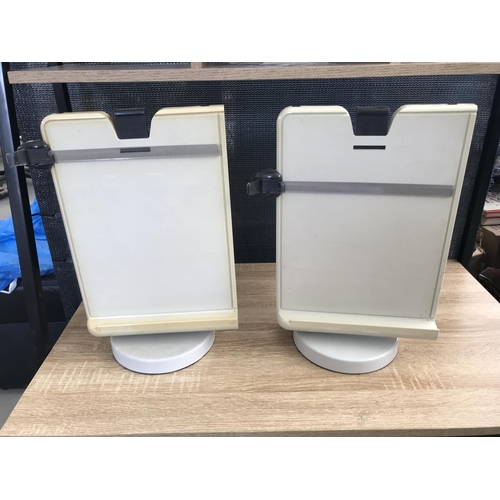 252 - x2 Desktop Paper Holder Typing Stands