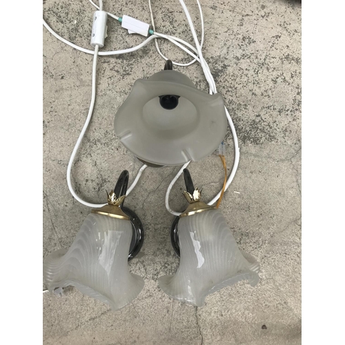 239 - x3 Vintage Wall Lights