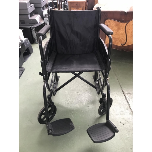 245 - Mobia Care Greece Disability Lightweight Folding Wheelchair