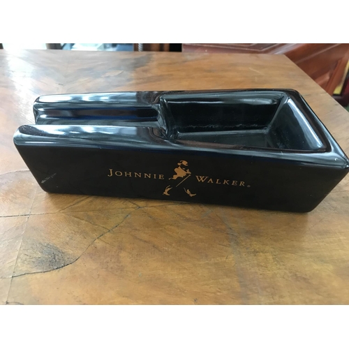 61 - Vintage Johnnie Walker Ceramic Cigar Ashtray