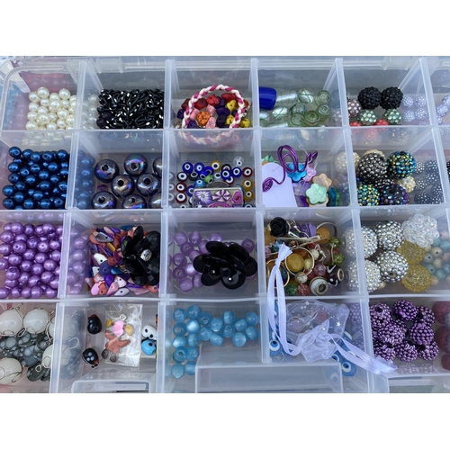 58 - Large Qty of Jewelry Making Supplies