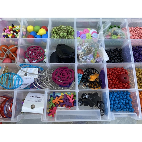 58 - Large Qty of Jewelry Making Supplies