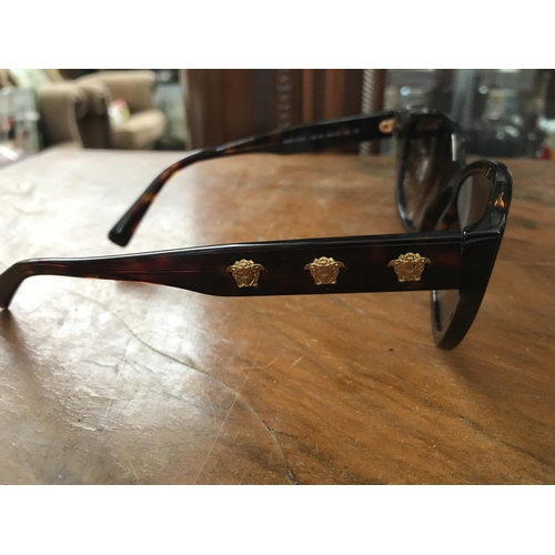 57 - Versace Ladies Sunglasses with Side Triple Medusa Logo