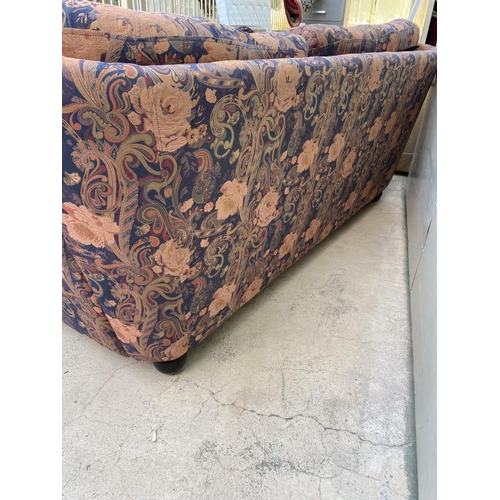 590 - 'Nicoletti' Large Vintage 3-Seat Sofa (Some Wear)