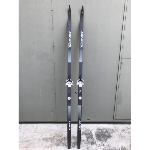 591 - Pair of Jarvinier Wooden Skis